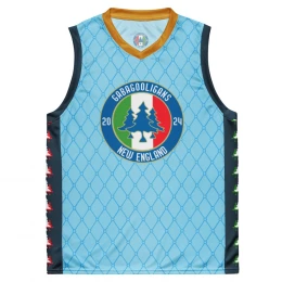 Recycled unisex basketball jersey