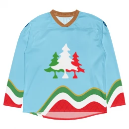 Recycled hockey fan jersey