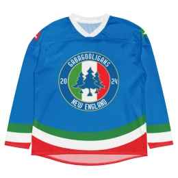 Recycled hockey fan jersey