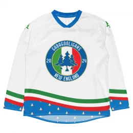 Recycled hockey fan jersey