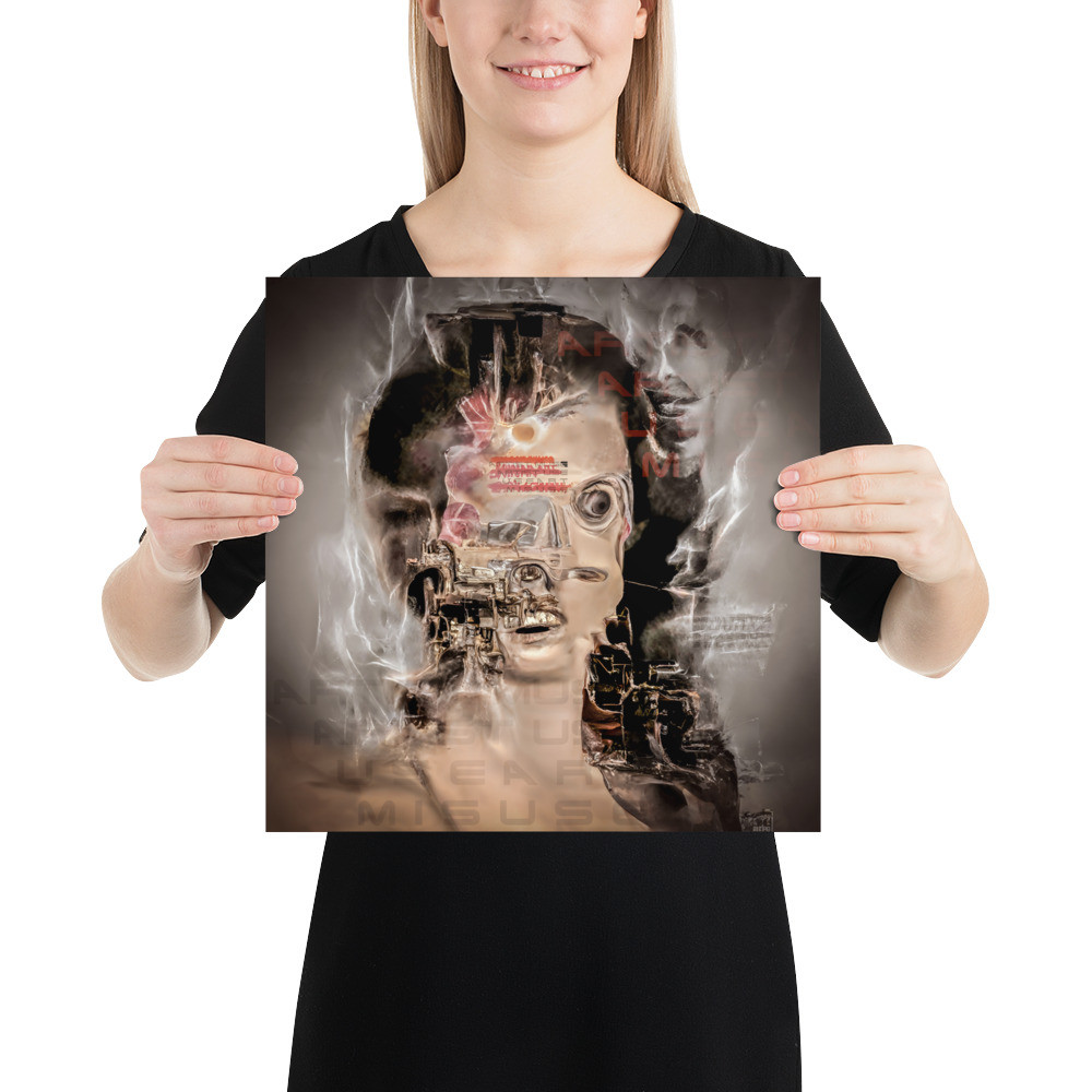 "Mechanical Muse" - Neomy Art Merch (Poster)