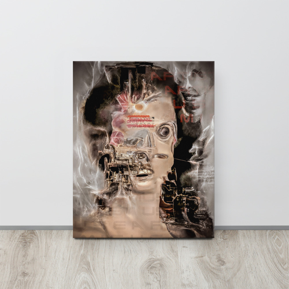LIMITED SUPPLY: "Mechanical Muse" - Neomy Art Merch (Thin Canvas)
