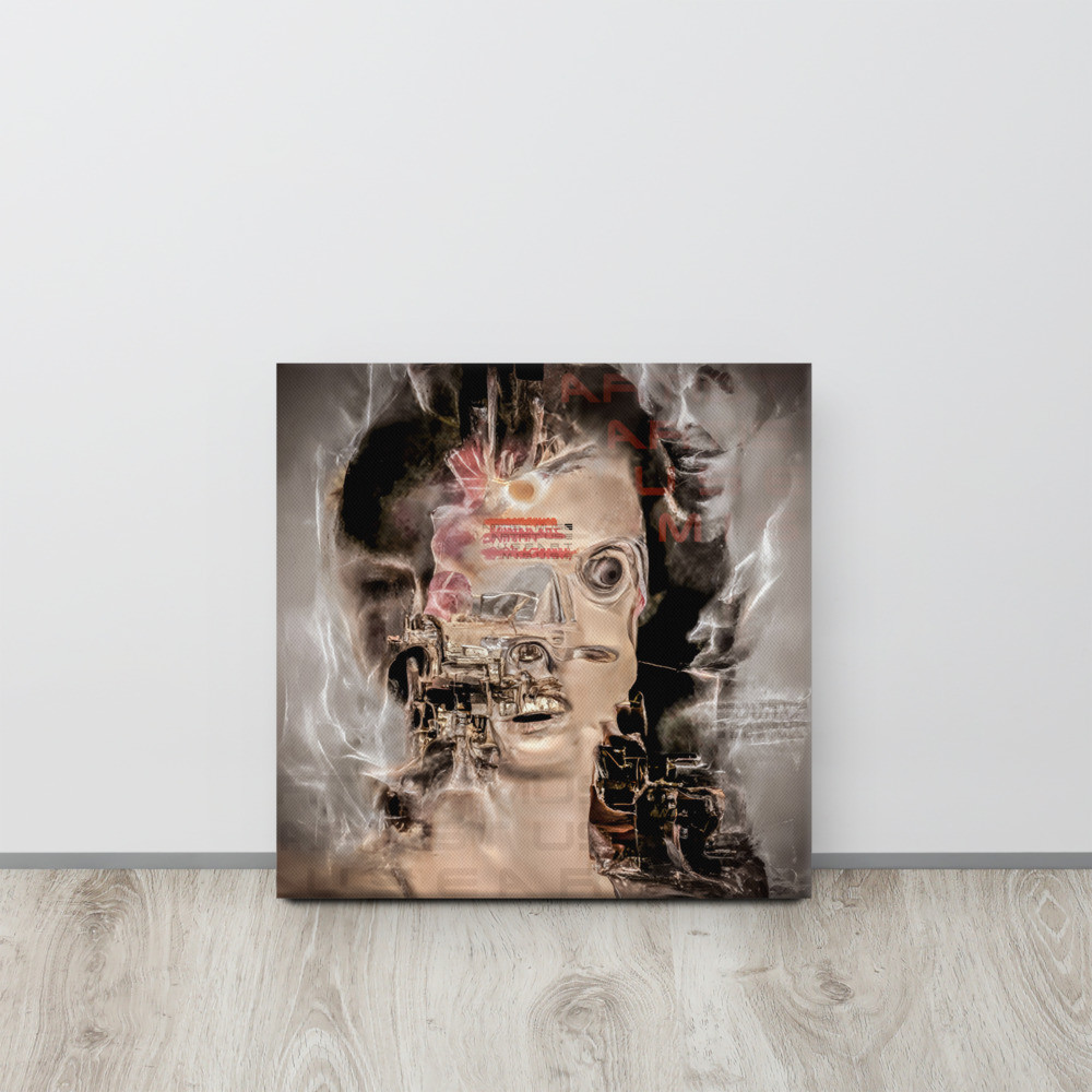 LIMITED SUPPLY: "Mechanical Muse" - Neomy Art Merch (Canvas)