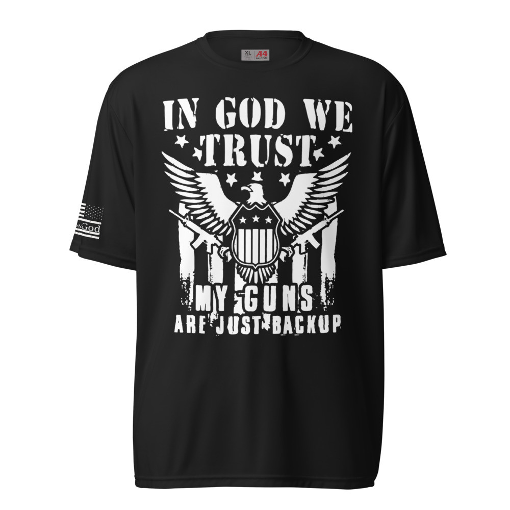 In God We Trust Unisex performance tee