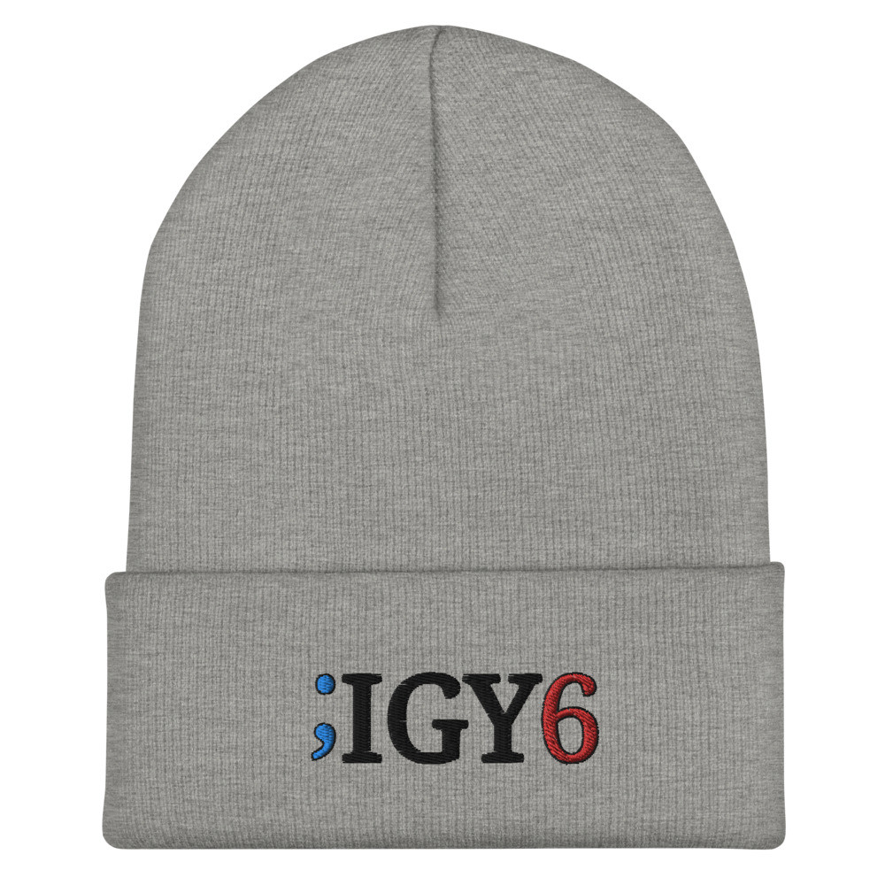 I Got Your 6 Cuffed Beanie