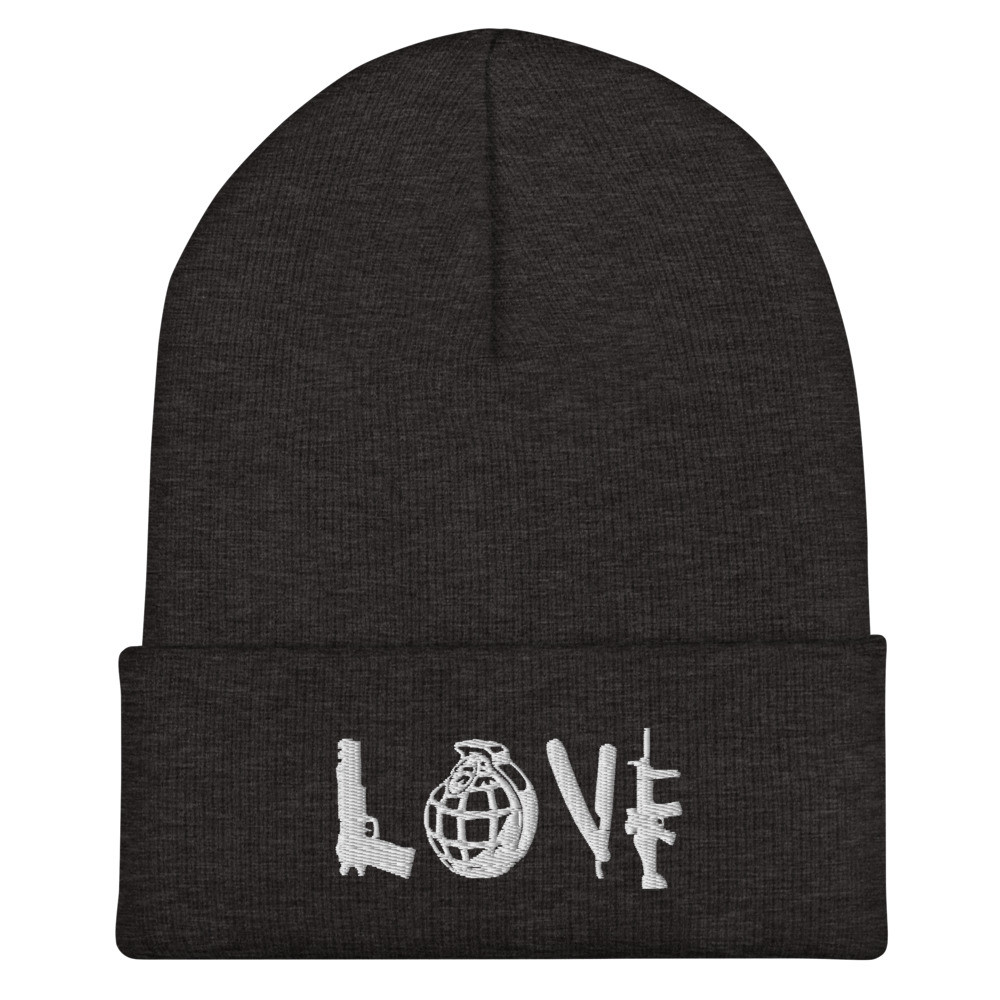 LOVE Cuffed Beanie