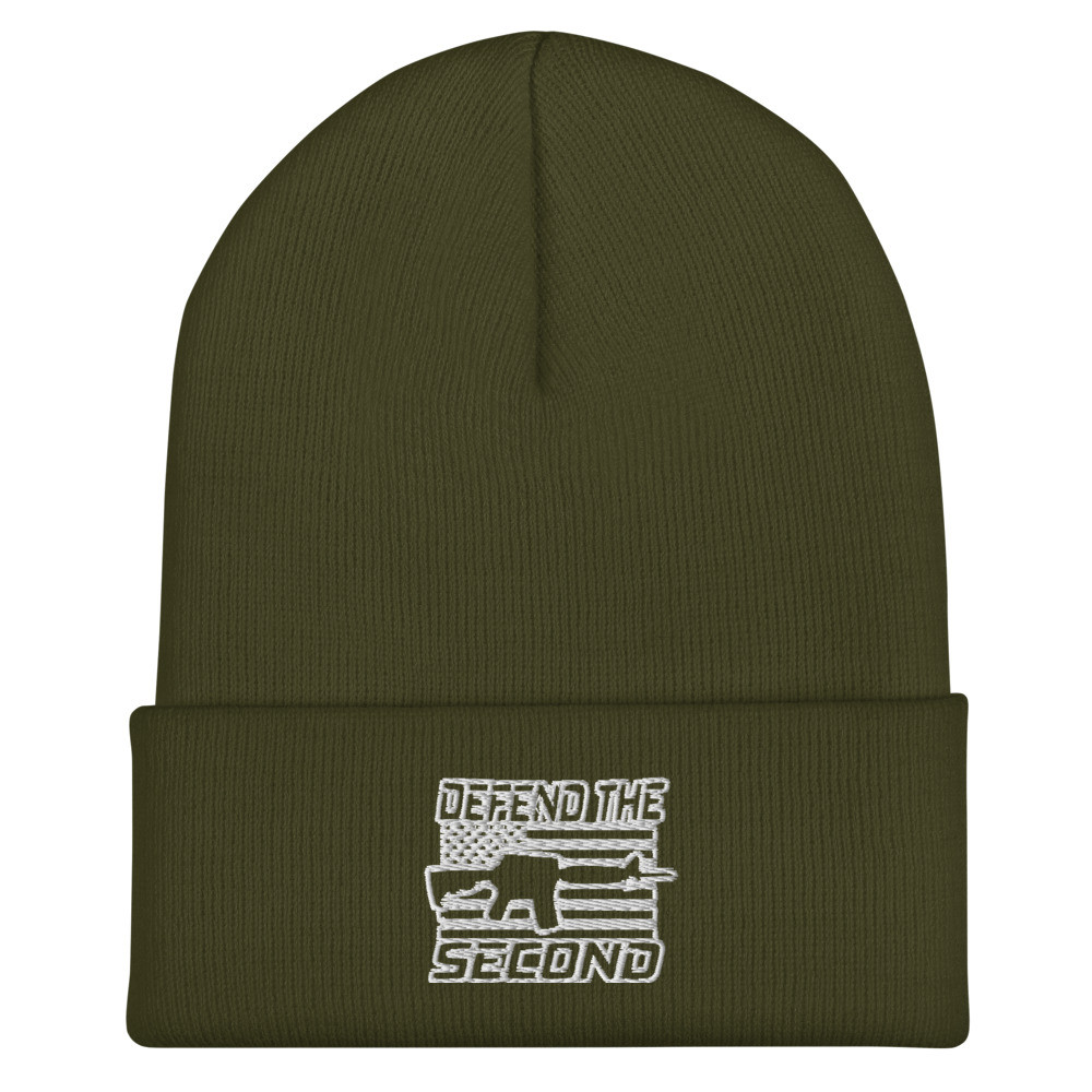 Defend the Second Cuffed Beanie