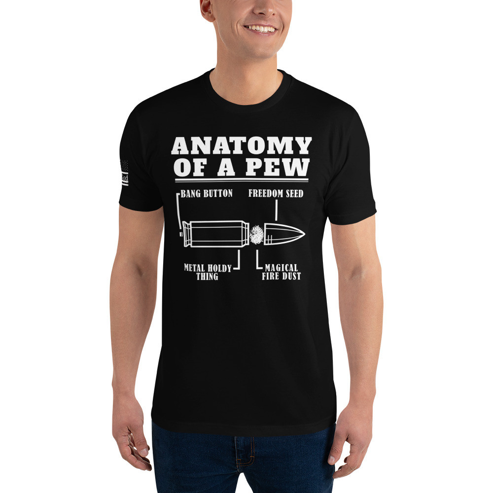 Pew Anatomy Short Sleeve T-shirt