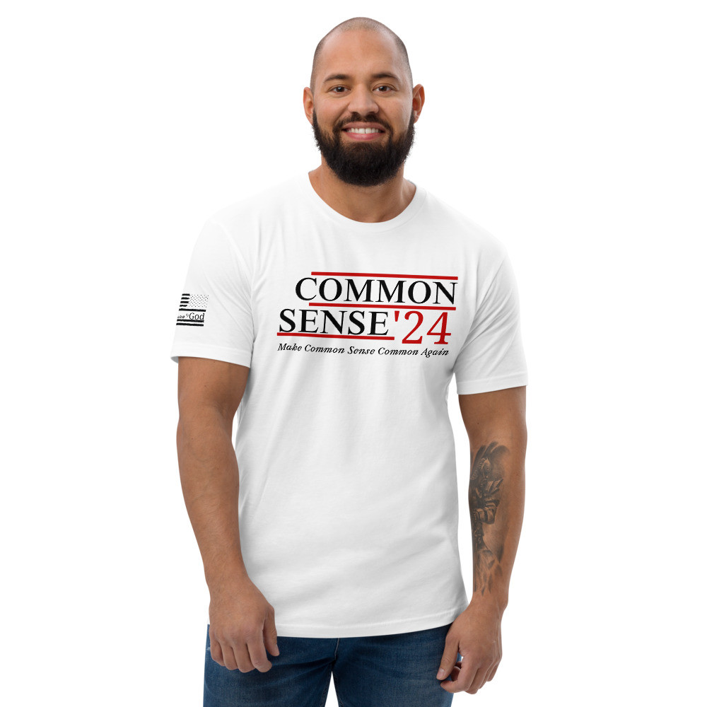 Common Sense 24 black Short Sleeve T-shirt