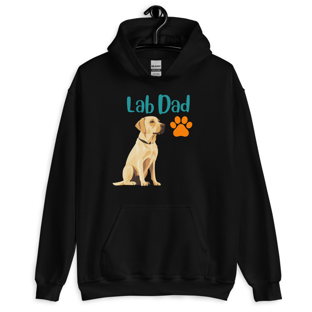 Lab Dad Unisex Hoodie