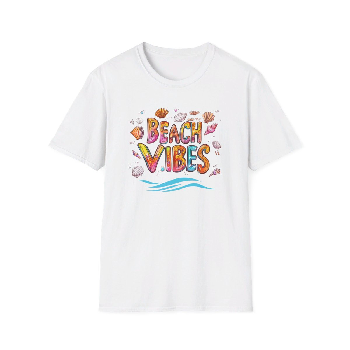 Beach Vibes Shells Graphic
