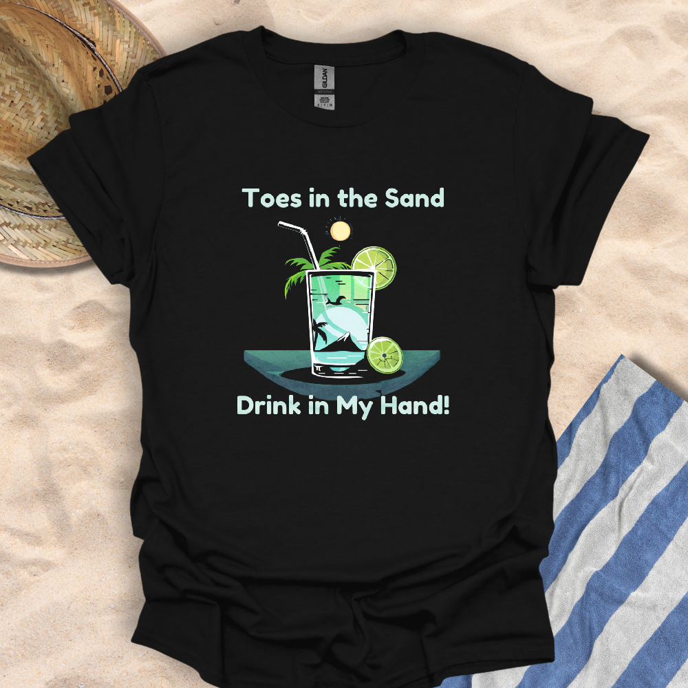 Toes in the Sand Beach T-Shirt