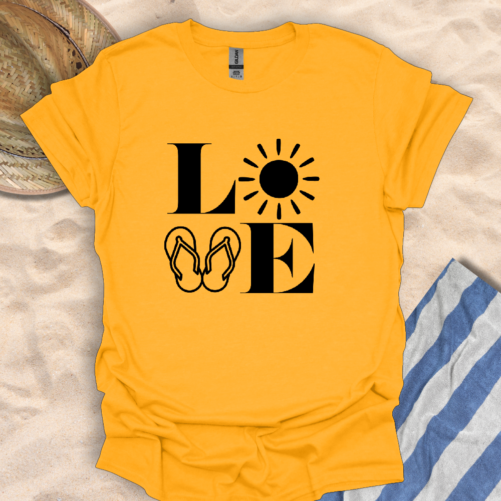 LOVE the BEACH Icon TShirt
