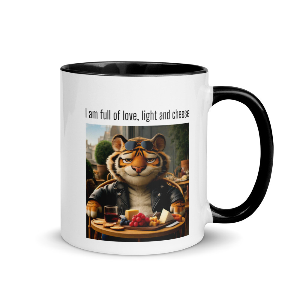 Tango Whiskers Love, Light & Cheese Coffee Mug