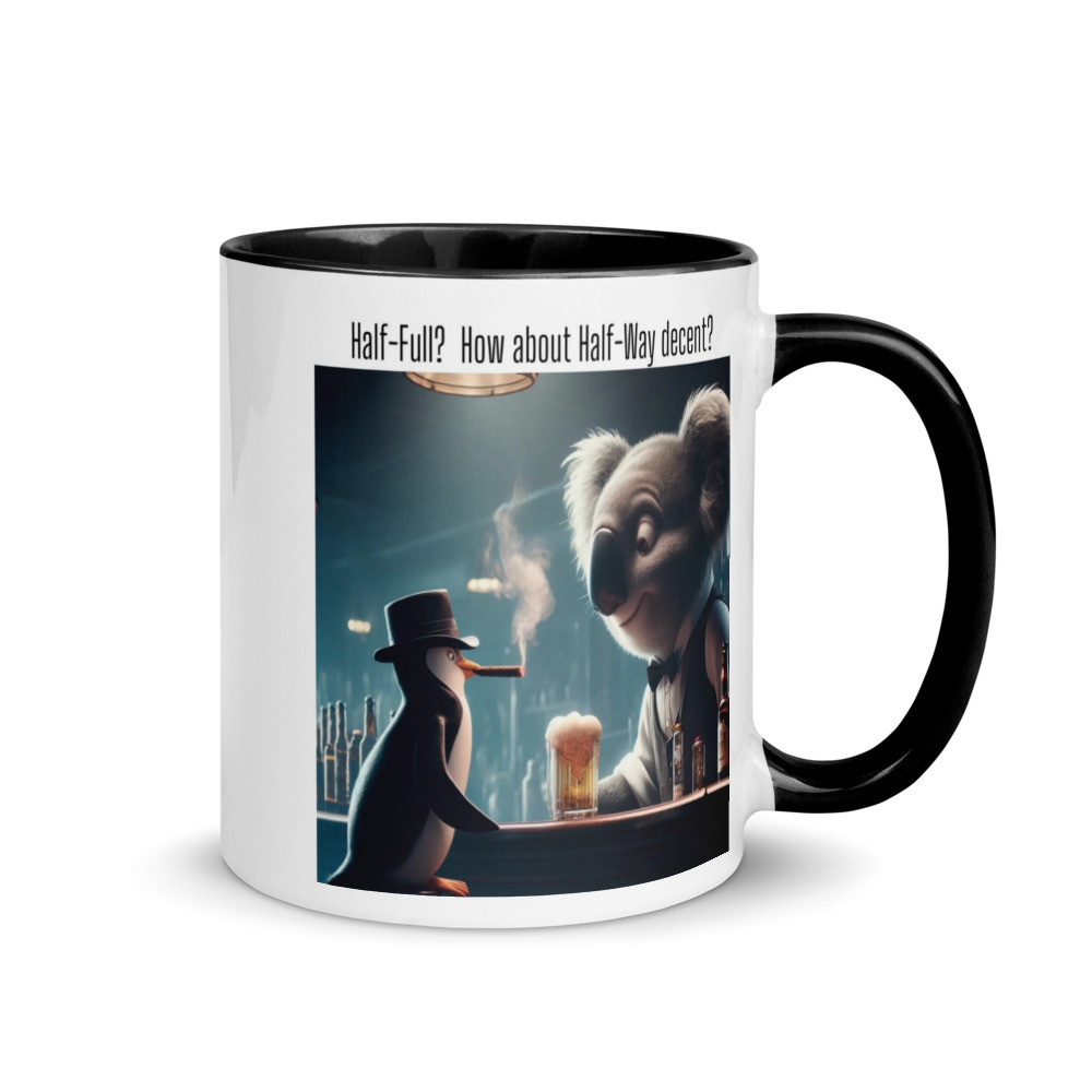 Suds McLeaf Half-Way Decent Coffee Mug