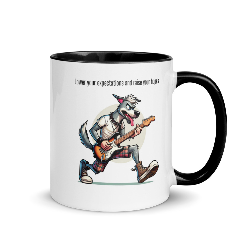 Riff Wildfang Lower Your Expectations Coffee Mug