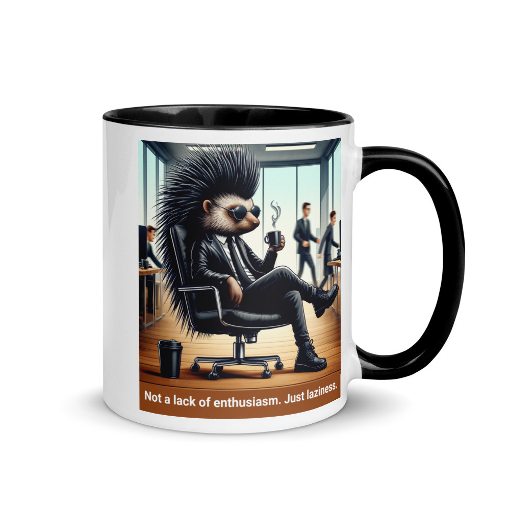 Pierce Chillwell Just Laziness Mug