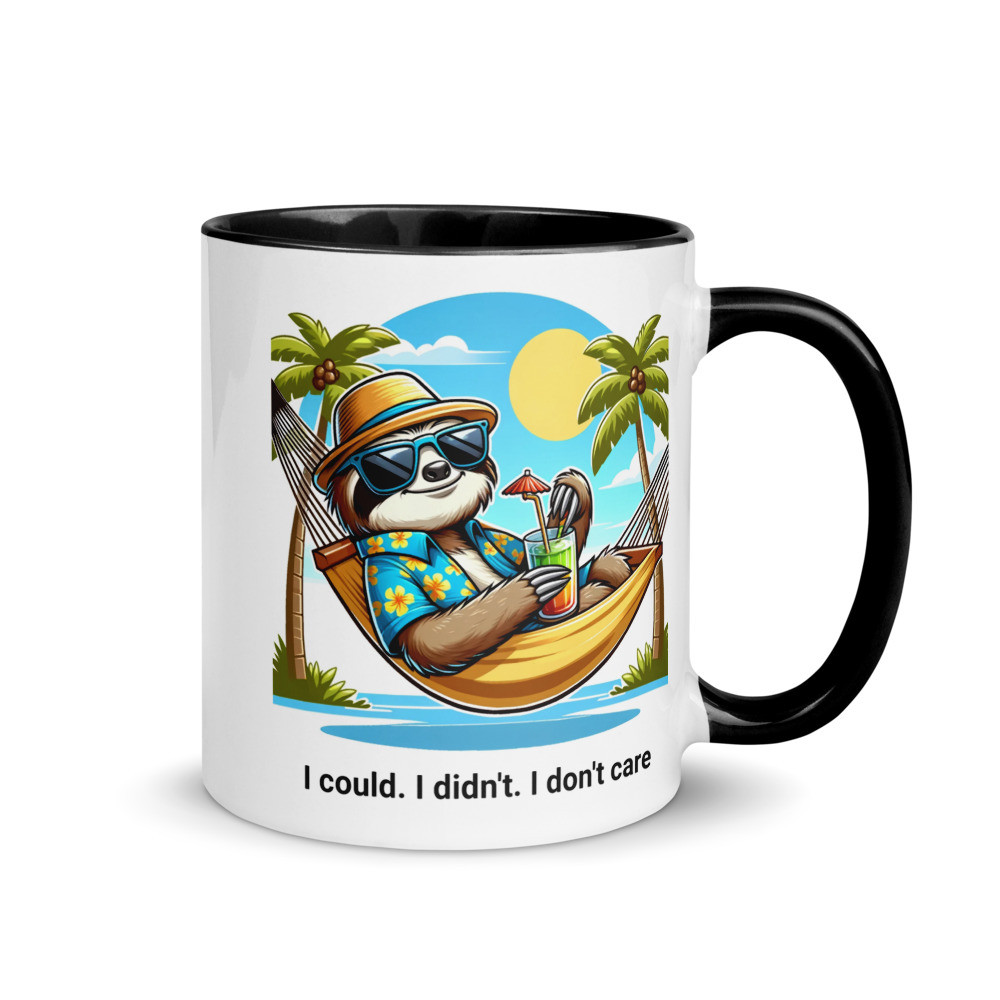 Napoleon Napperstein's I Don't Care Coffee Mug