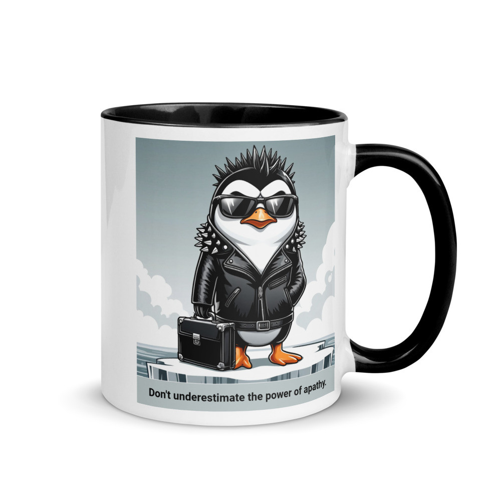 Preston Iceworth Power of Apathy Coffee Mug