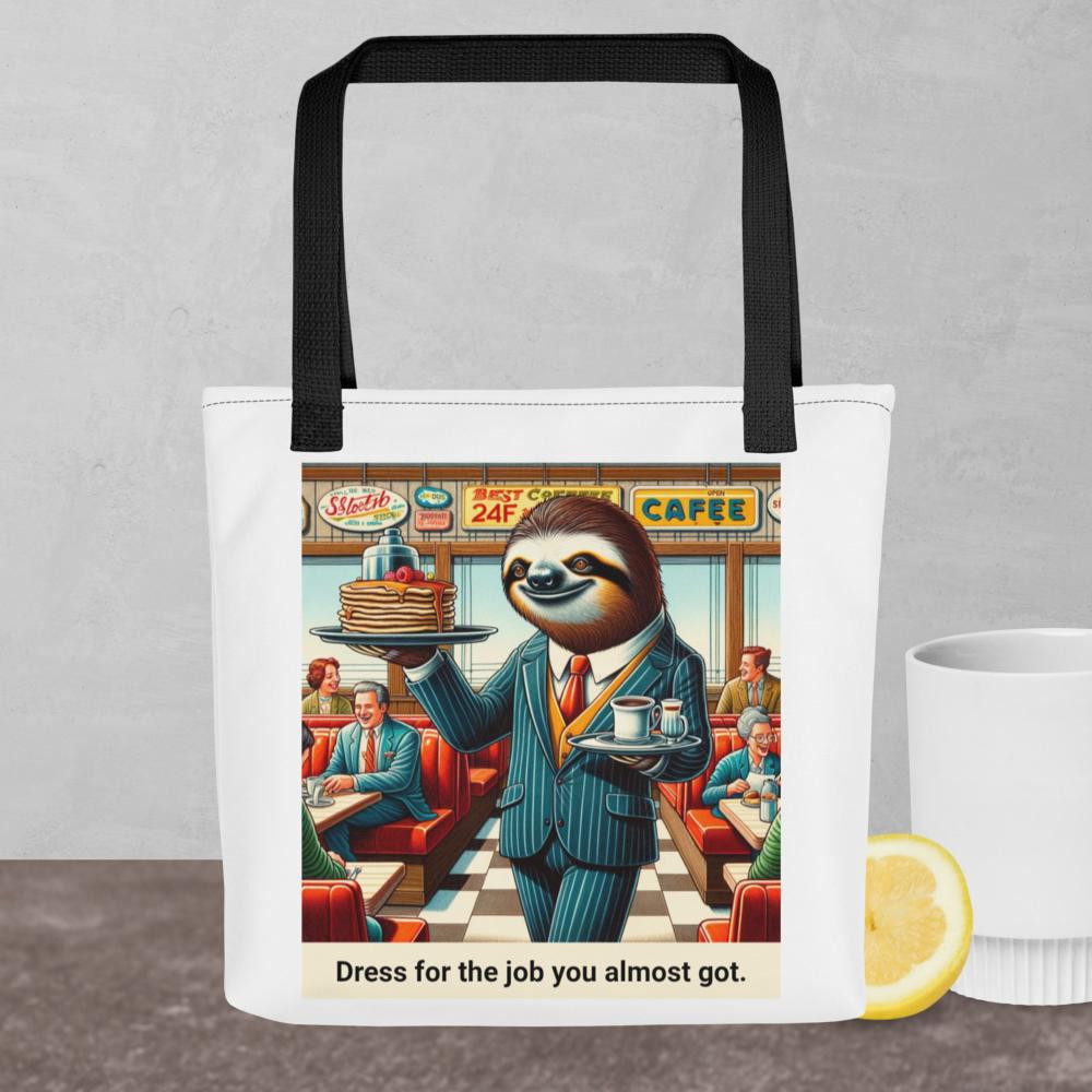 Napoleon Napperstein's Dress for Success Tote bag