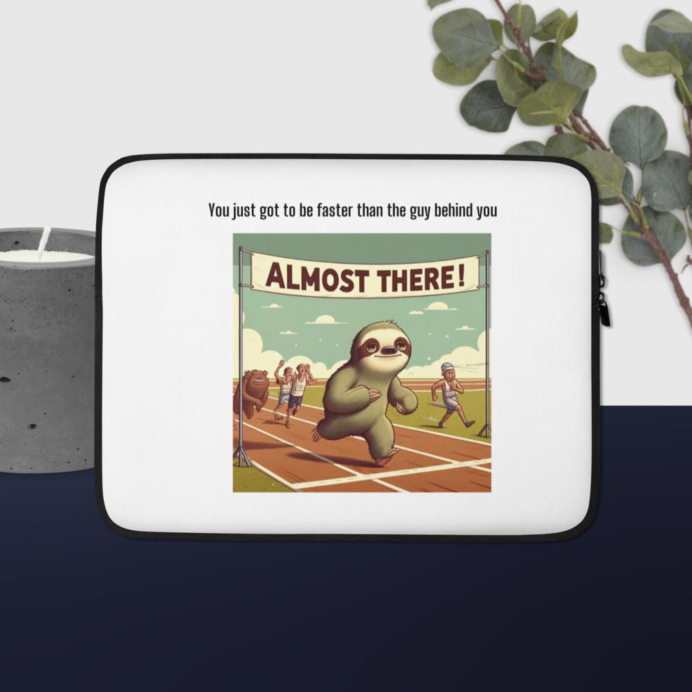 Napoleon Napperstein,  Almost There Laptop Sleeve