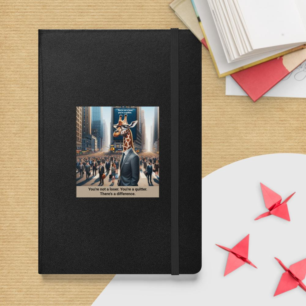 Julian Highstreet's Quitter Hardcover bound notebook