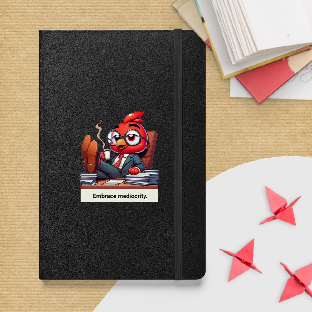Rudy Big Tude's Mediocre Hardcover bound notebook