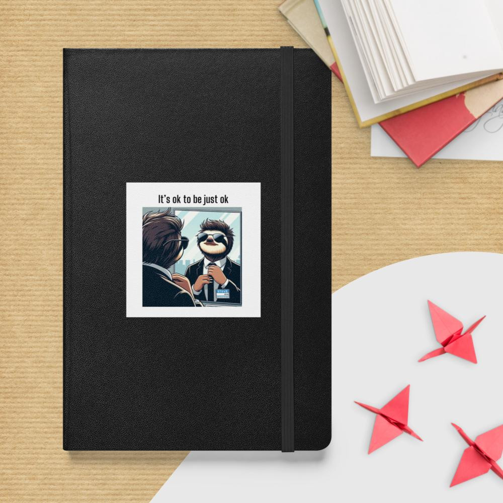 Napoleon Napperstein's  Ok Hardcover bound notebook