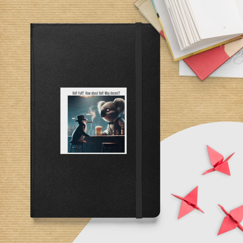 Suds MacLeaf Halfway Decent Hardcover bound notebook