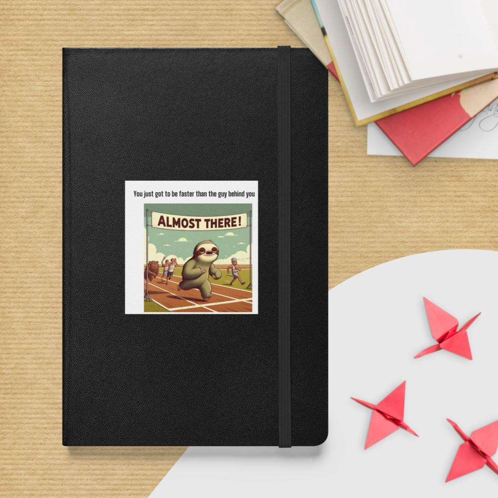 Napoleon Napperstein's  Race Hardcover bound notebook