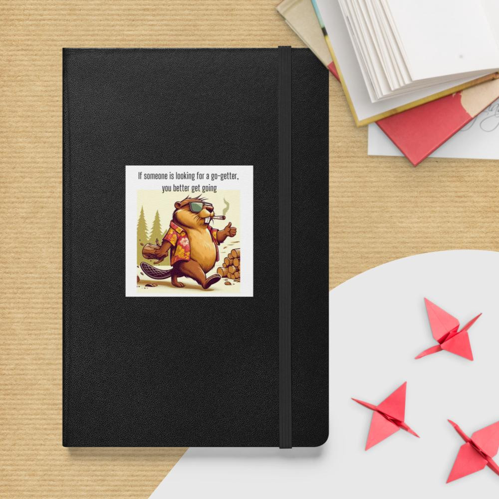 Sawdust Sam Go Getter Hardcover bound notebook