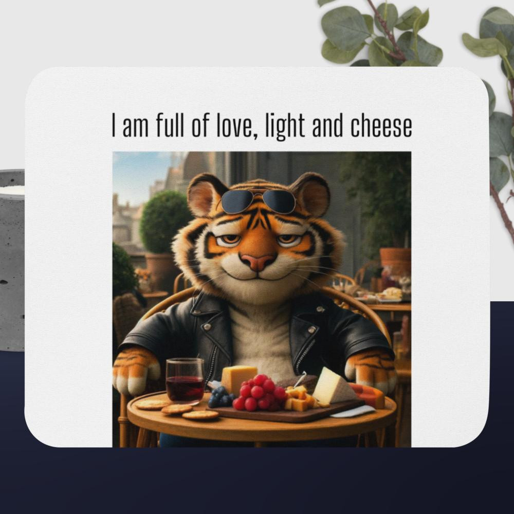 Tango Whiskers Mouse pad