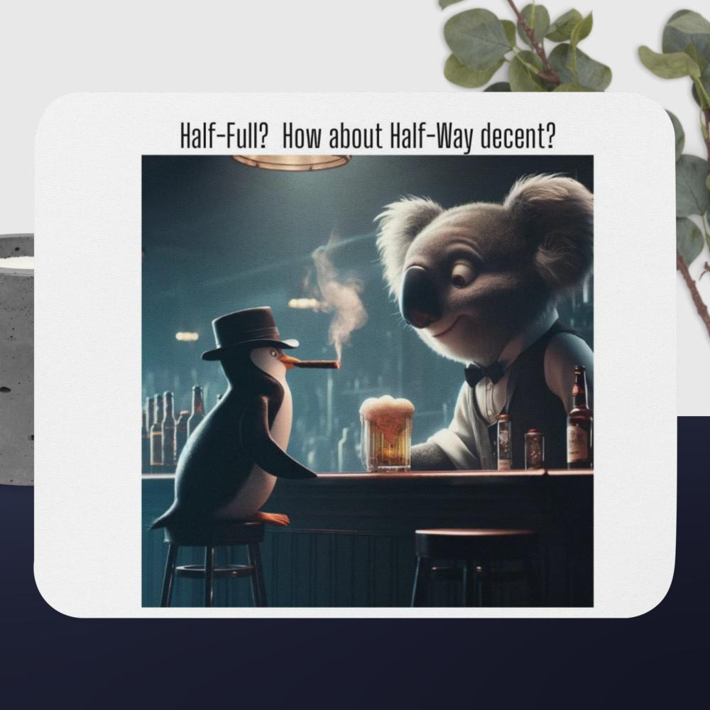 Suds McLeaf's Halfway Decent Mouse Pad
