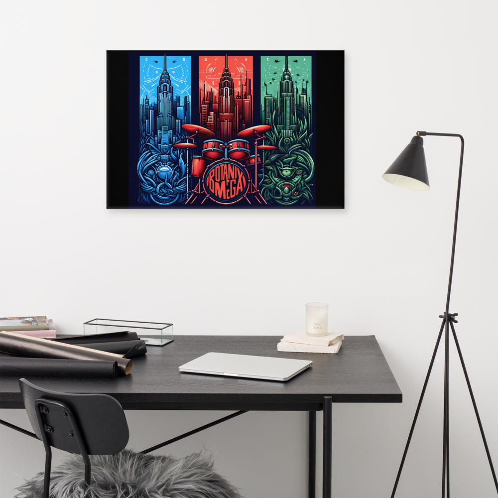 BotanixOmega Urban Drums Canvas