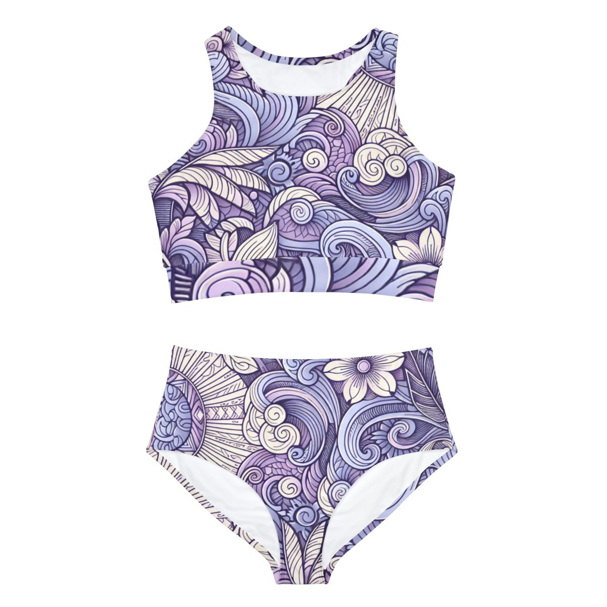 Orchid Crush Sporty Bikini Set