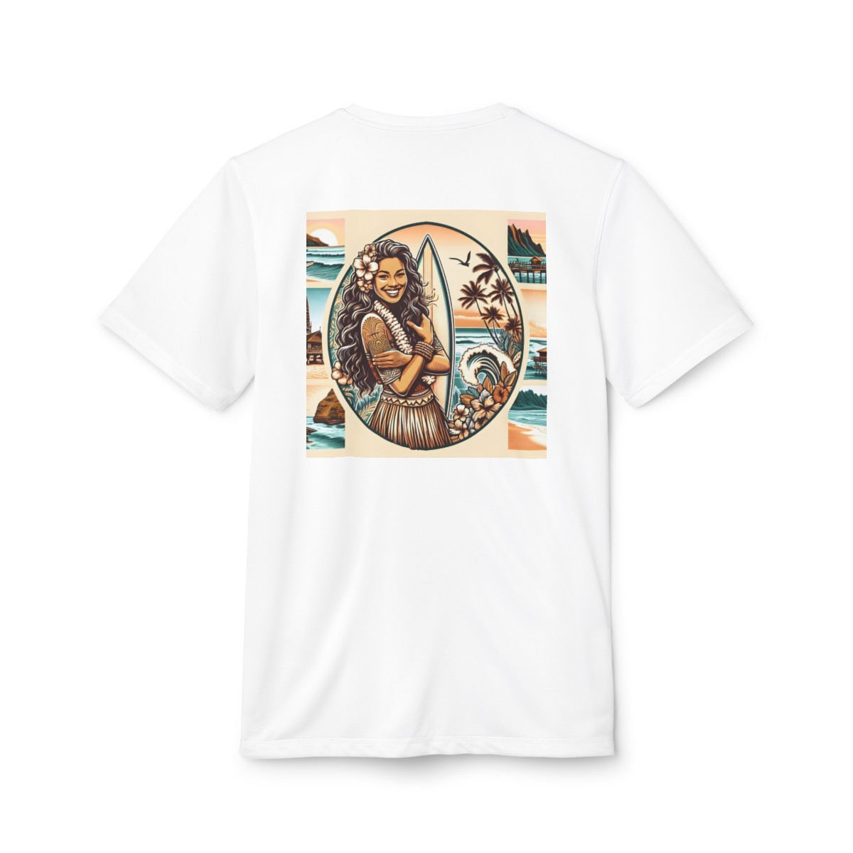 "Island Bliss"  Unisex Sport T-shirt adidas®
