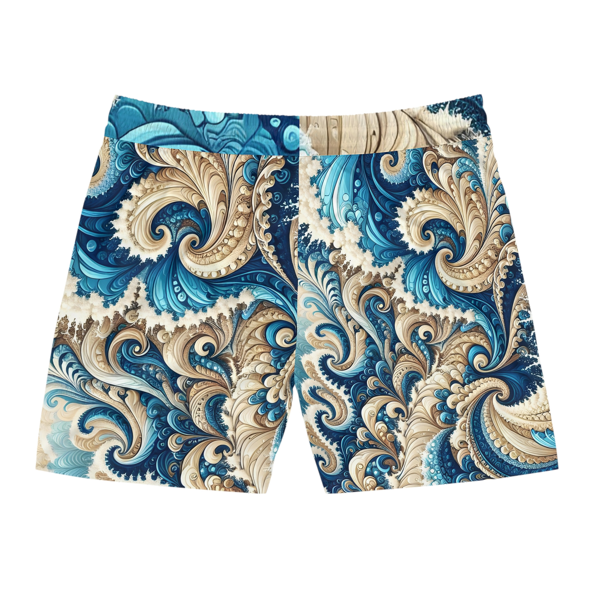 Men's Mid-Length Swim Shorts (AOP)