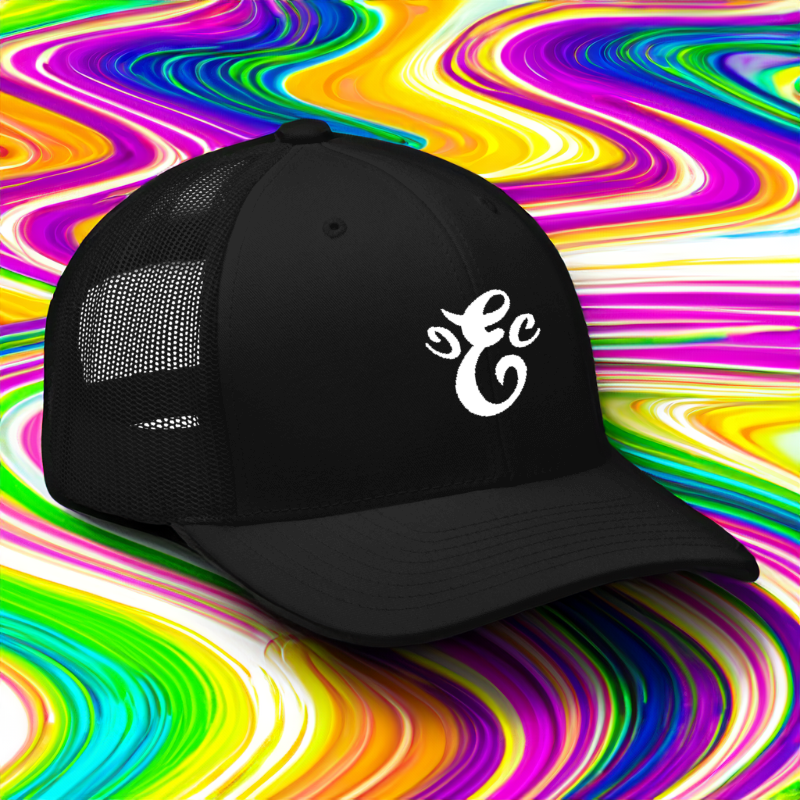 Eatn Unisex // Black & White // Trucker Hat