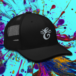Eatn Unisex // Black & Grey // Trucker Hat