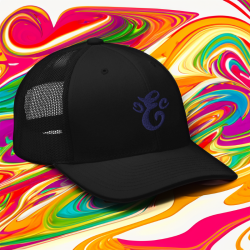 Eatn Unisex // Black &  Navy // Trucker Hat