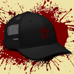 Eatn Unisex // Black &  Maroon // Trucker Hat
