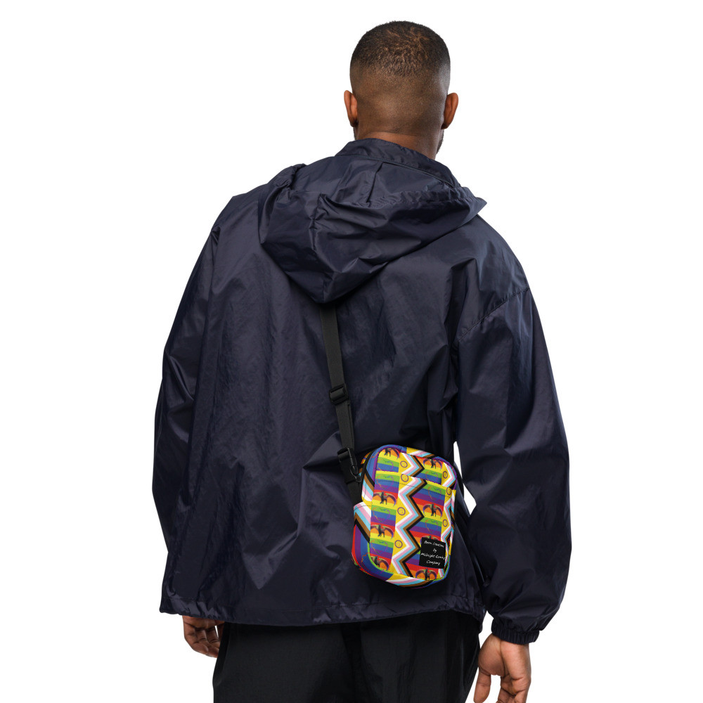 Modern Pride Flag Utility Crossbody Bag
