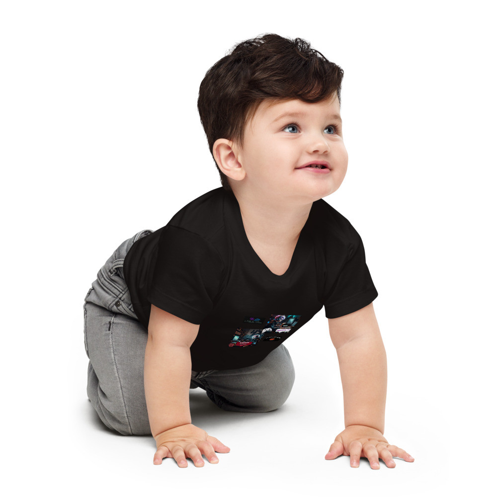 Nebula Rose and Kai Nova Gamer Design Baby Jersey Short Sleeve Tee