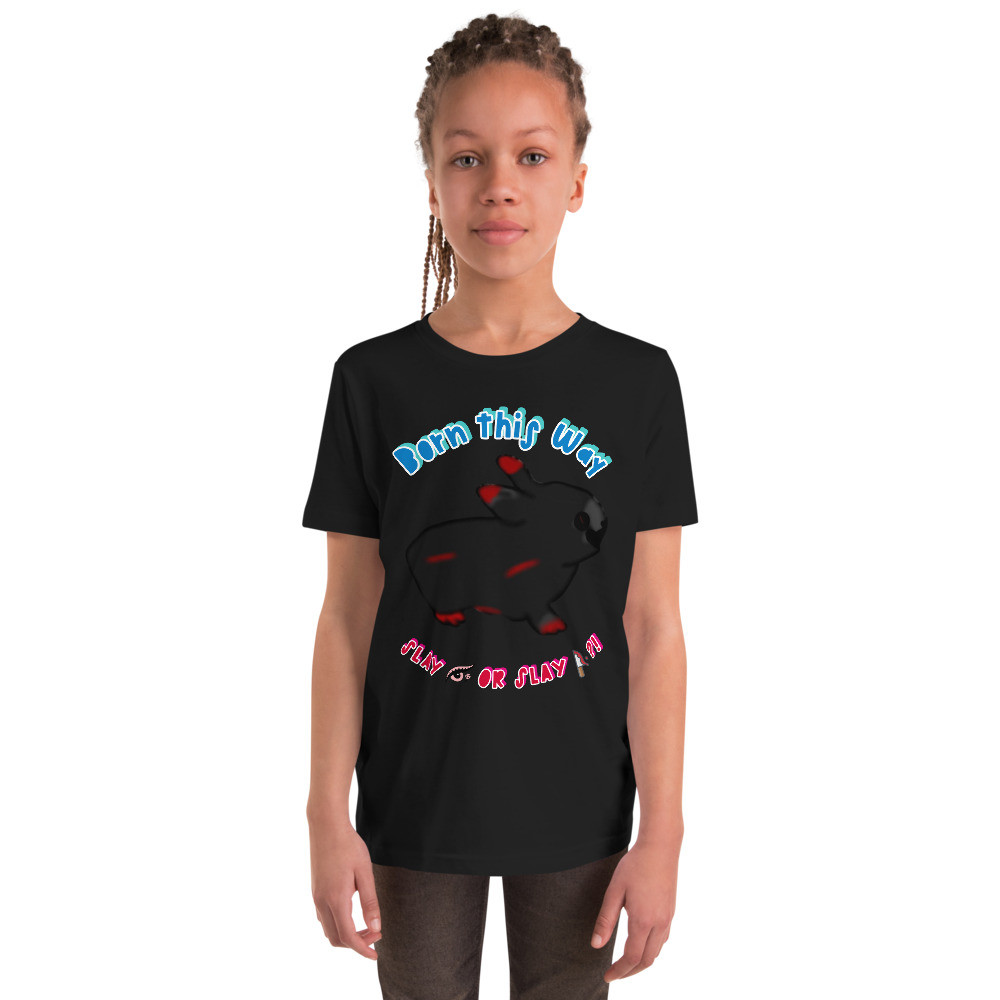Slay Bunny Youth Short Sleeve T-Shirt