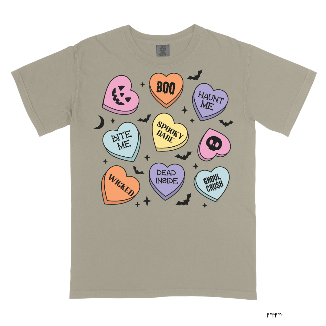 Halloween Candy Hearts