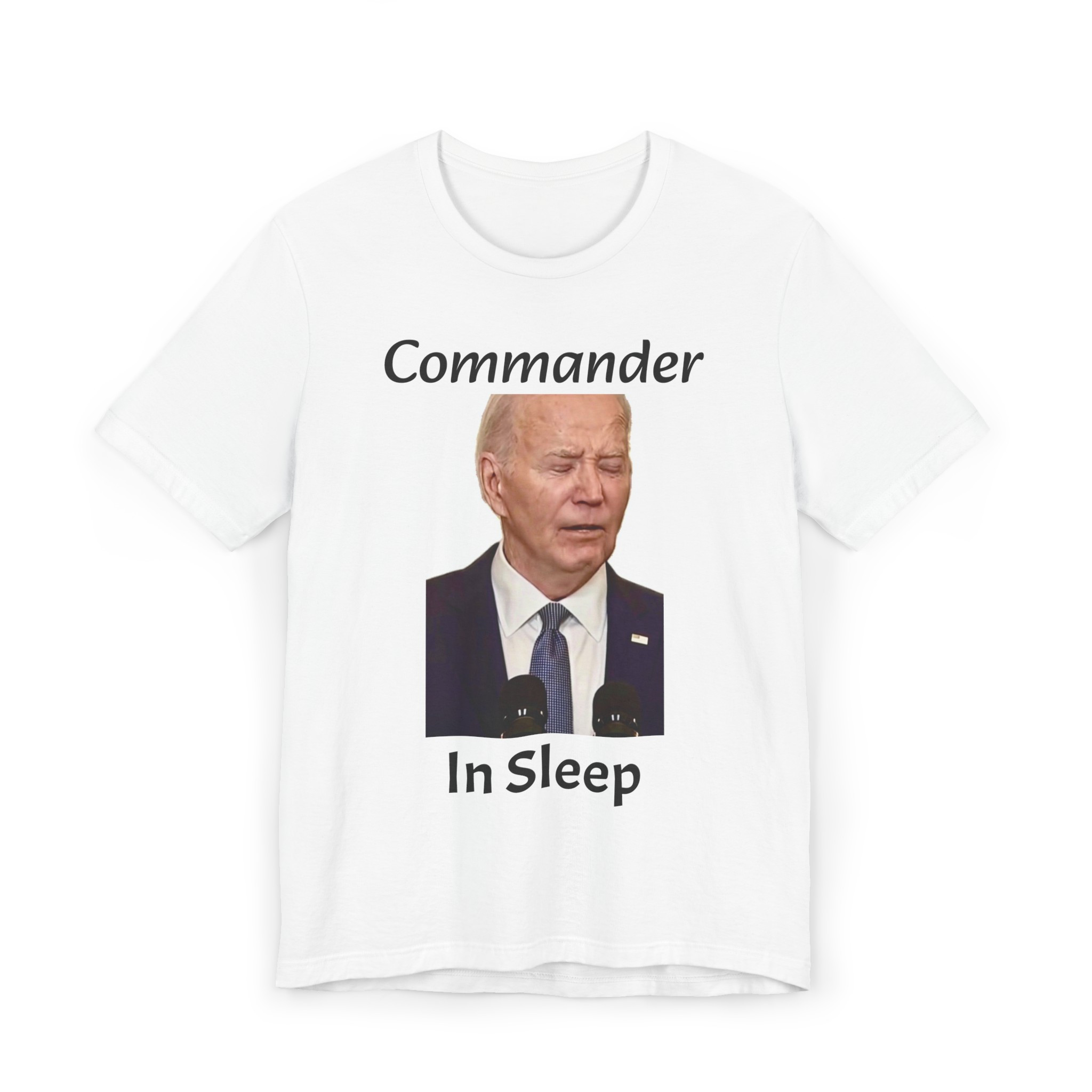 Commander in Sleep T-Shirt - FJB Design