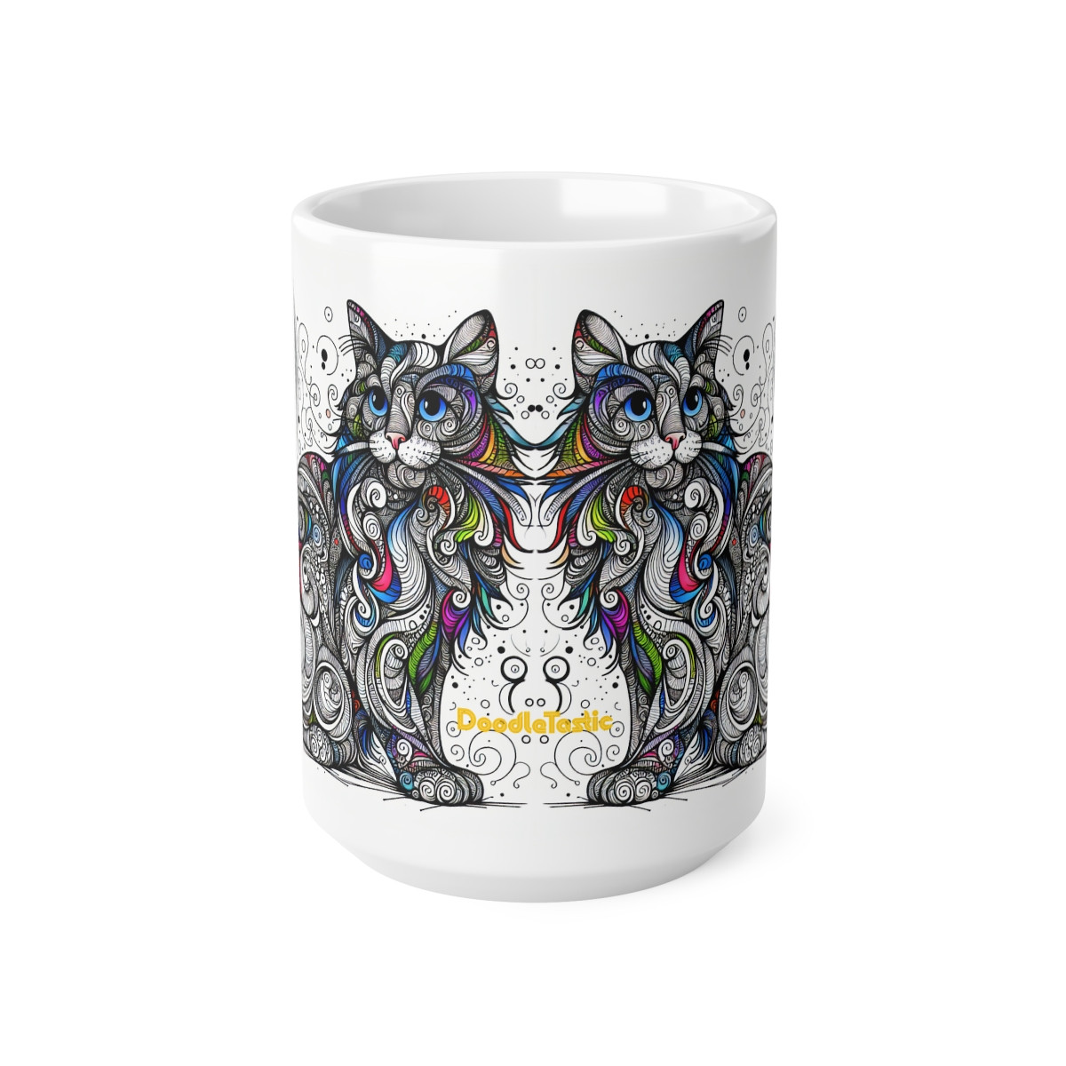 Vibrant Whiskers Mugs, 11oz, 15oz