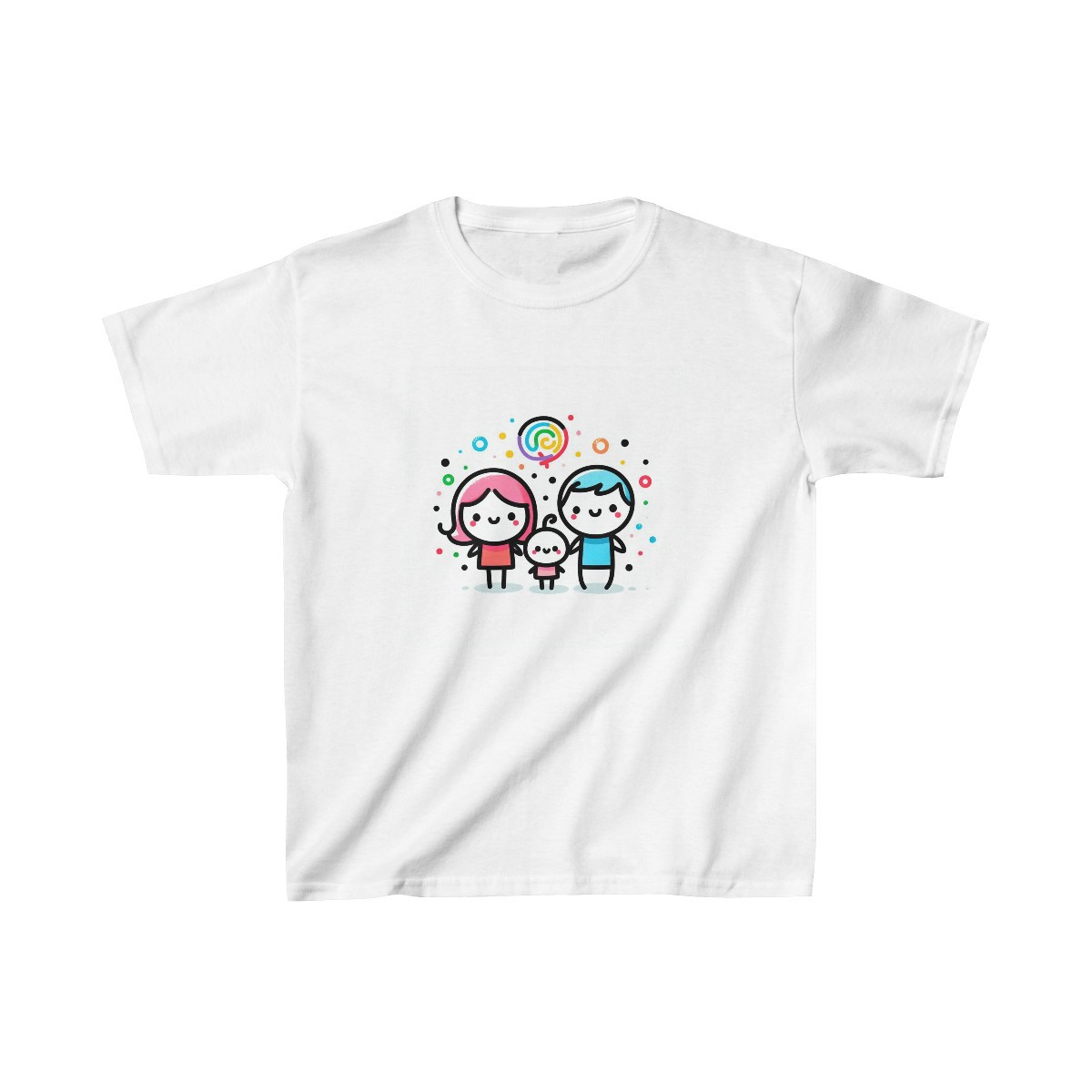 Happy Family 1 - Kid's Tee