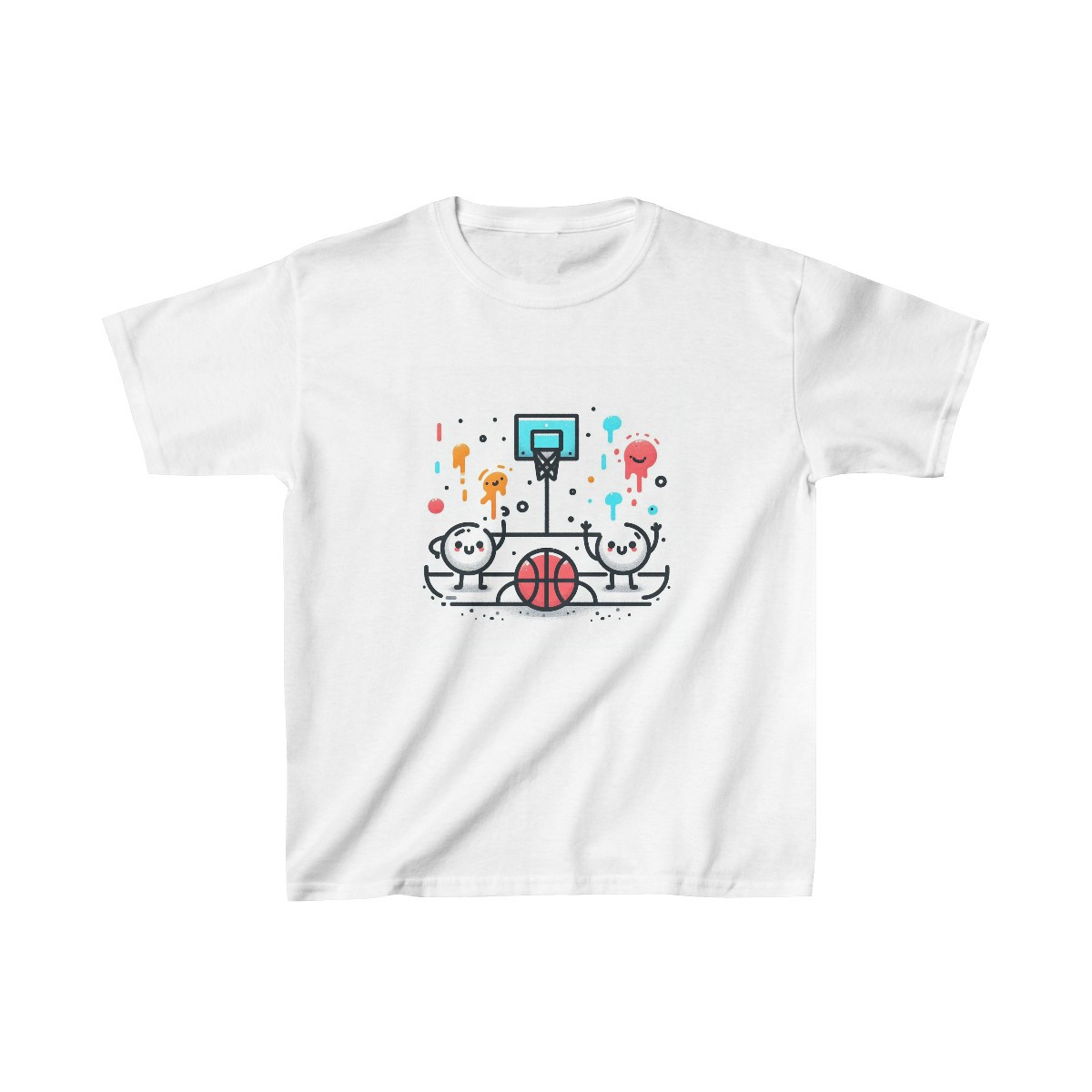 Basketball Doodle - Kid's Tee