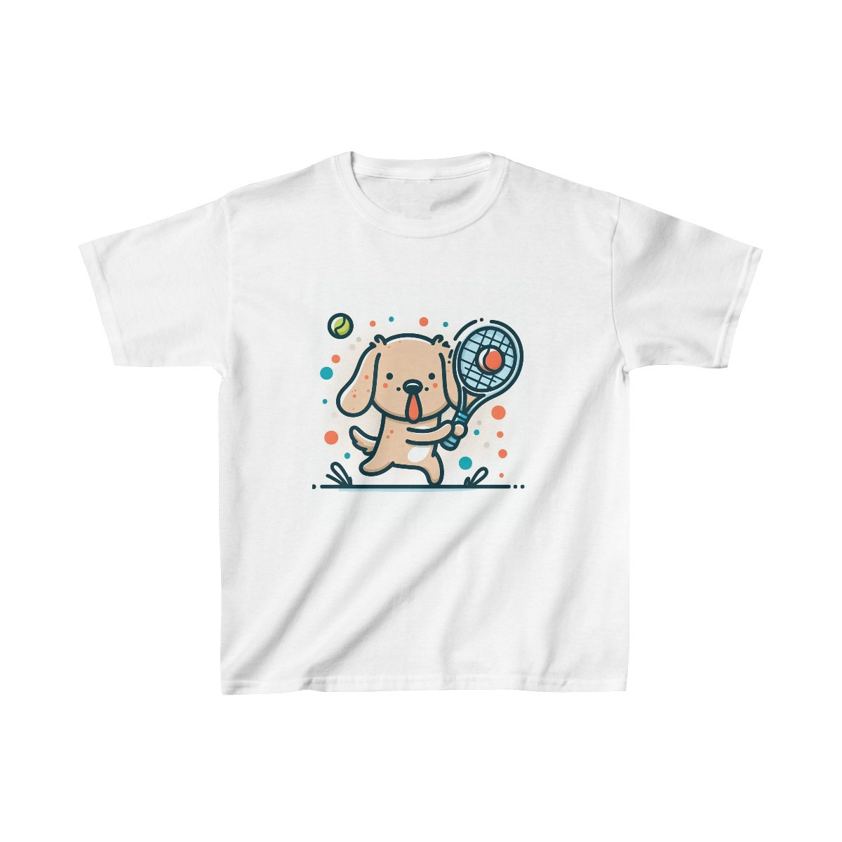 Doggie Tennis Star - Kid's Tee